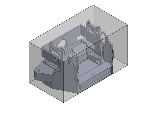 Ensuring all parts can fit in the printer.